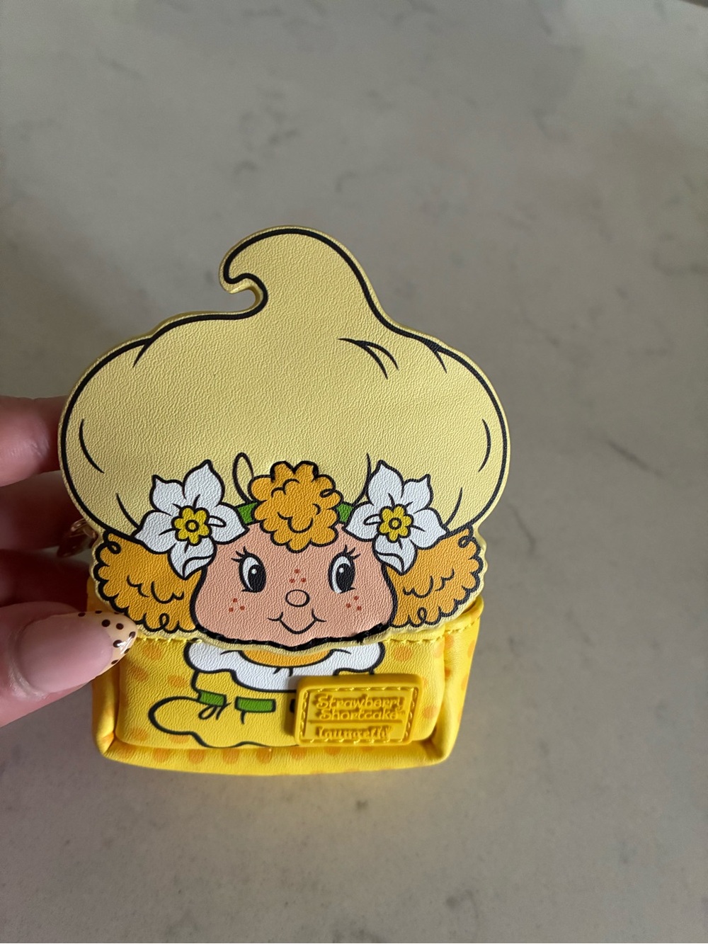 Loungefly Strawberry Shortcake & Friends Lemon Meringue Mini Backpack keychain 🍋